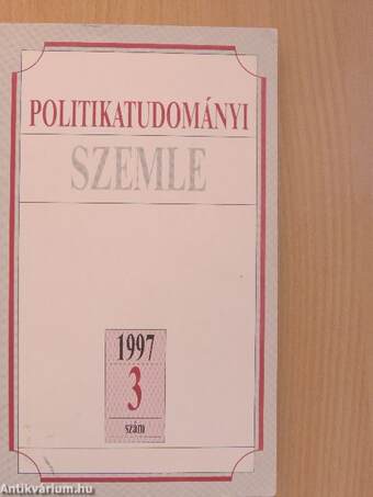 Politikatudományi Szemle 1997/3.