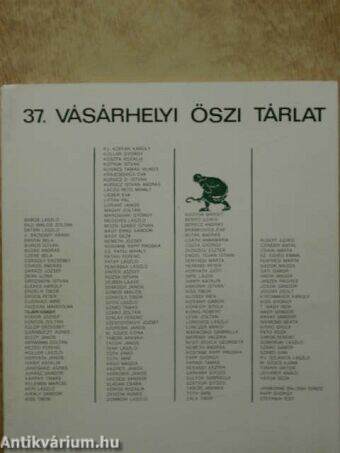 37. Vásárhelyi Őszi Tárlat - 1990. október 7-november 18.