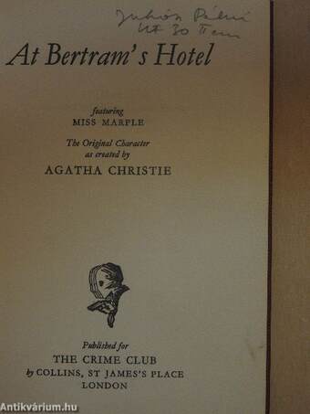 At Bertram's Hotel