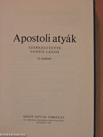 Apostoli atyák