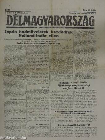 Délmagyarország 1942. január 13.