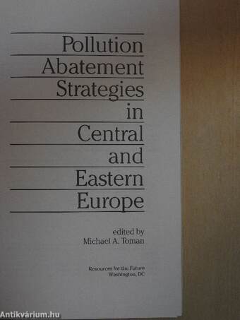 Pollution Abatement Strategies in Central and Eastern Europe