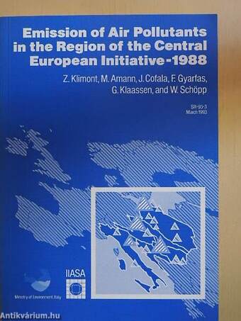 Emissions of Air Pollutants in the Region of the Central European Initiative - 1988