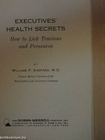 Executives' Health Secrets