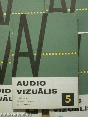 Audio-vizuális technikai és módszertani közlemények 1968. (nem teljes évfolyam)