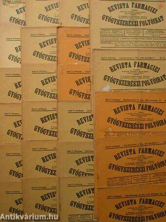 Revista Farmaciei 1927. 1-24. szám 