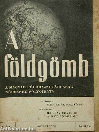 A Földgömb 1939. október