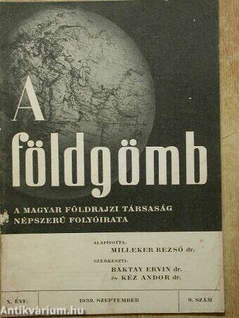 A Földgömb 1939. szeptember