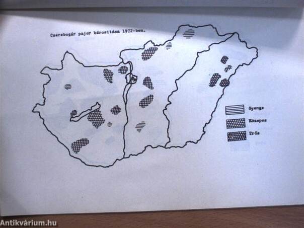 Az 1972. évi biotikus és abiotikus erdőgazdasági károk valamint az 1973-ban várható károsítások