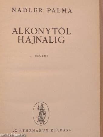 Alkonytól hajnalig