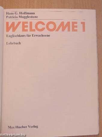 Welcome 1. - Lehrbuch