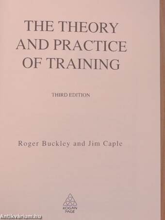 The theory and practice of training