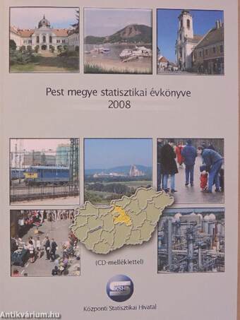 Pest megye statisztikai évkönyve 2008 - CD-vel