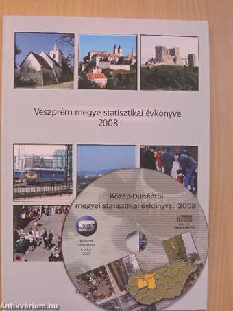 Veszprém megye statisztikai évkönyve 2008 - CD-vel