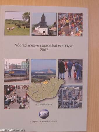 Nógrád megye statisztikai évkönyve 2007 - CD-vel