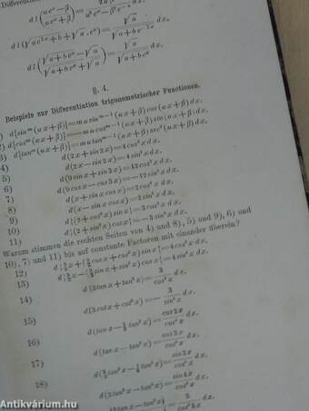 Uebungsbuch zum Studium der hoeheren Analysis I-II.