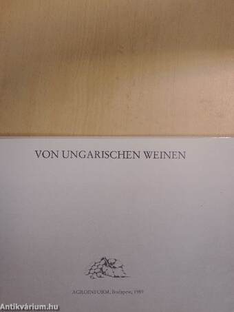 Von ungarischen Weinen