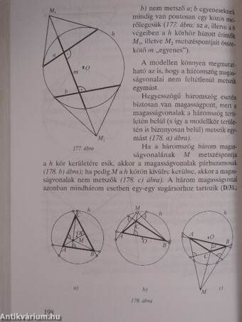 Nemeuklideszi geometriák elemei