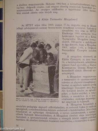 A Magyar Sport Évkönyve 1962