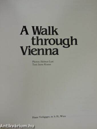 A Walk through Vienna