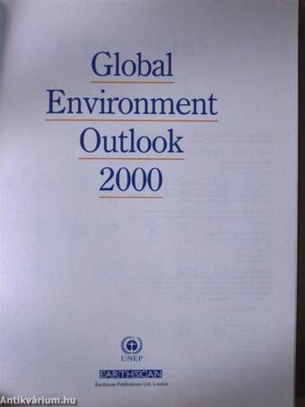 Global Environment Outlook 2000