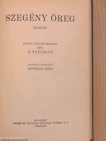 Galambka/Nyafka/Szegény öreg/Ismeretlen úton