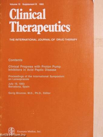 Clinical Therapeutics 15. Supplement B