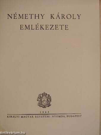 Némethy Károly emlékezete