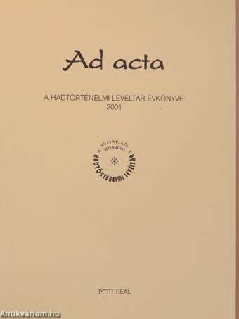 Ad acta 2001