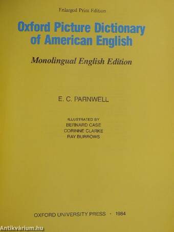 Oxford Picture Dictionary of American English