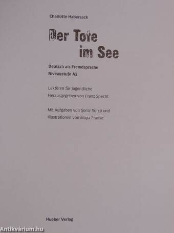 Der Tote im See - CD-vel