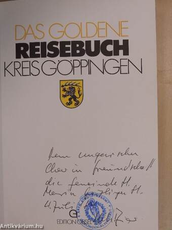 Das Goldene Reisebuch kreis Göppingen