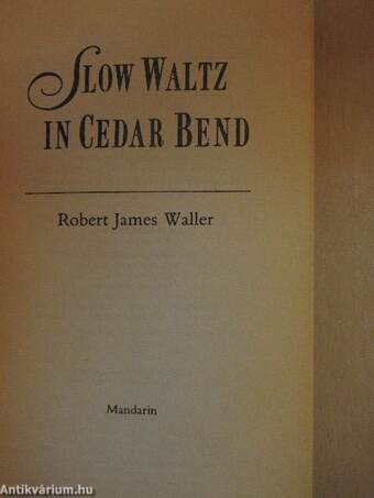 Slow Waltz in Cedar Bend