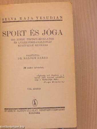 Sport és jóga