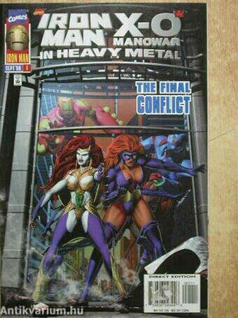 Iron Man/X-O Manowar in Heavy Metal Sept 1996