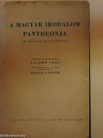 A magyar irodalom pantheonja