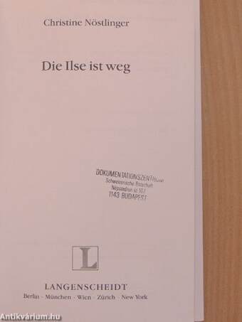 Die Ilse ist weg