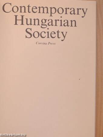 Contemporary Hungarian Society