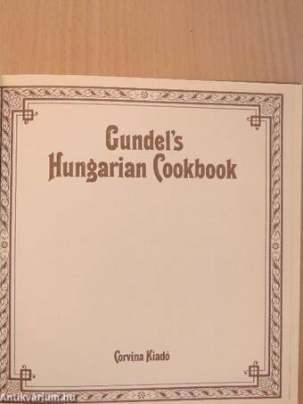 Gundel's Hungarian Cookbook