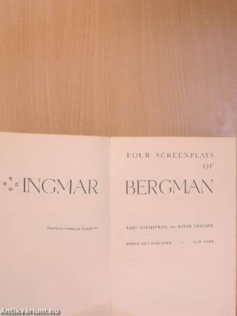 Four Screenplays of Ingmar Bergman