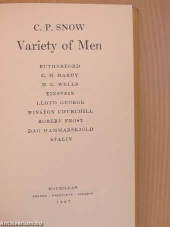 Variety of Men