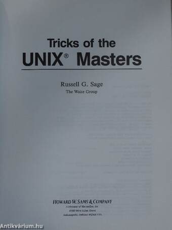 Tricks of the UNIX Masters