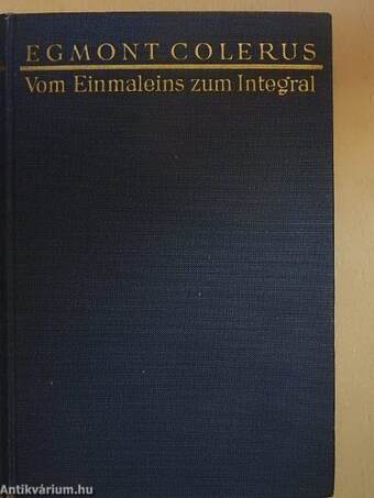 Vom Einmaleins zum Integral