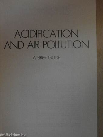 Acidification and air pollution