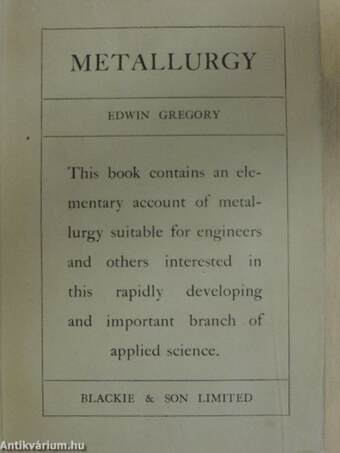 Metallurgy