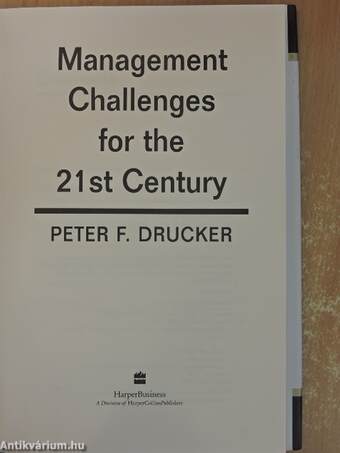 Management Challenges for the 21st Century