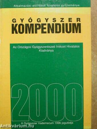 Gyógyszer kompendium 2000