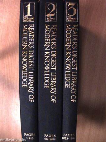 Reader's Digest Library of Modern Knowledge 1-3.