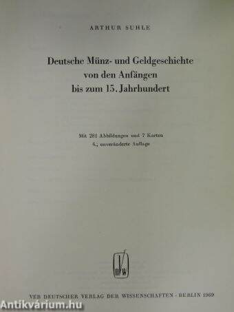 Deutsche Münz- und Geldgeschichte von den Anfängen bis zum 15. Jahrhundert