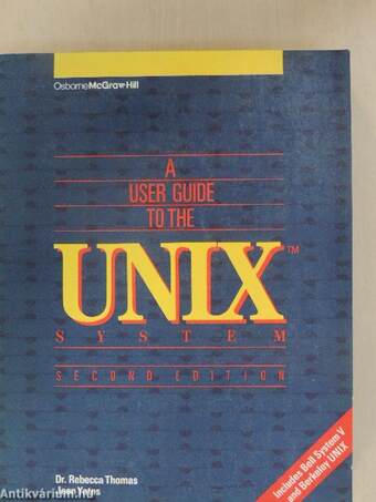 A User Guide to the UNIX System